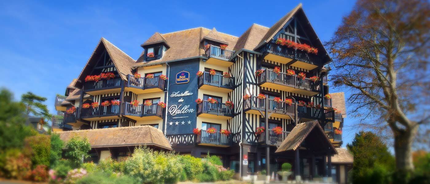 Best Western Plus Hostellerie Du Vallon Trouville-sur-Mer Exteriér fotografie